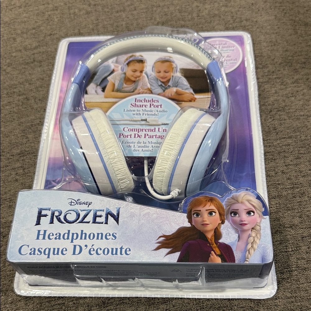 Disney Frozen Blue and White Headphones